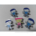 DIY Enameled Colored Boys and Girls Slide Charms 8mm
